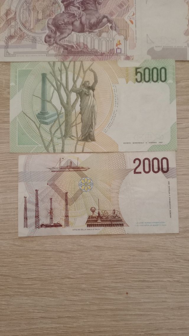 Banconote italiane
