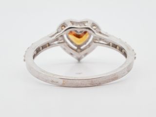 anillo oro 18 kt y diamantes naturales,certificado