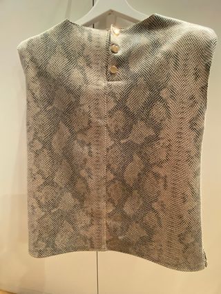 Chaleco Zara serpiente talla S