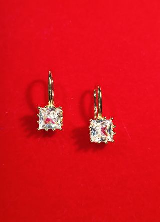 Pendientes chapados en oro 18K