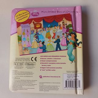 MINI MI PRIMER BUSCA Y ENCUENTRA PRINCESAS MM1LF: 