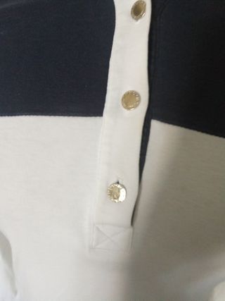 Polo Carolina Herrera - Azul y Blanco