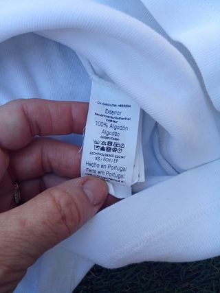 Polo Carolina Herrera - Azul y Blanco