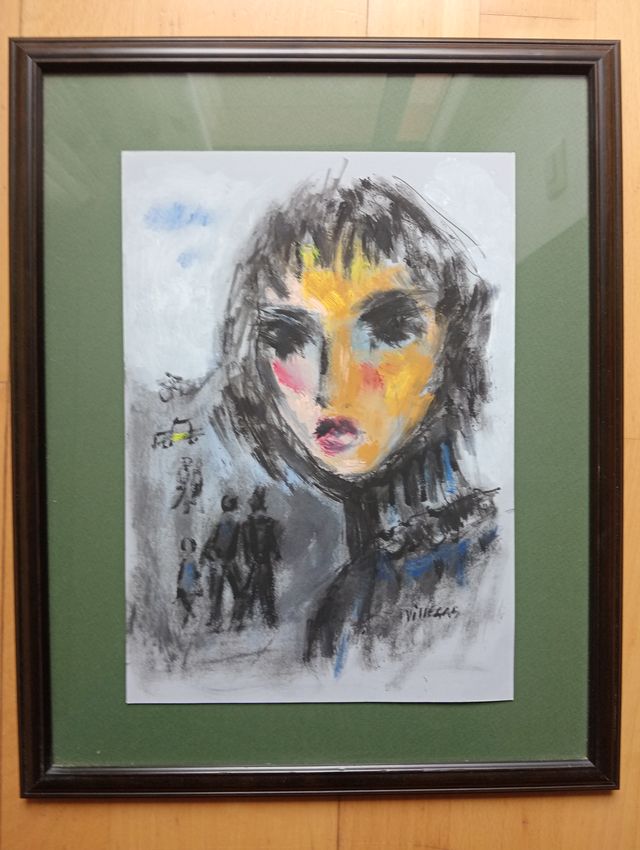 Joaquín VILLEGAS.Yvonne en Barcelona.Óleo.2025