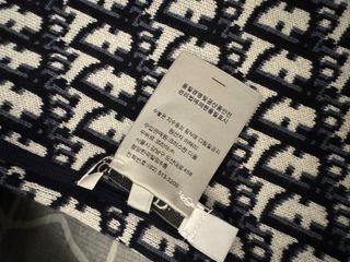 Jersey Christian Dior lana reversible 