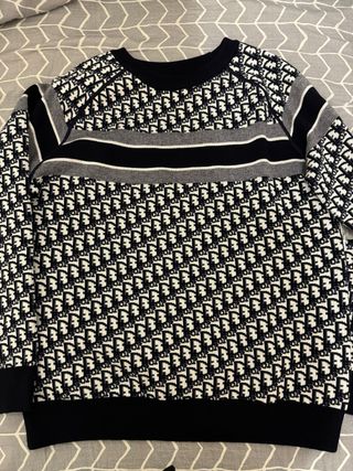 Jersey Christian Dior lana reversible 