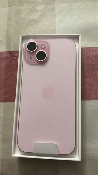 CAMBIO iPhone 15 rosa- Nuevo NO VENDO

