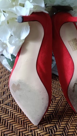 Salones rojos Colour Cherie - talla 39