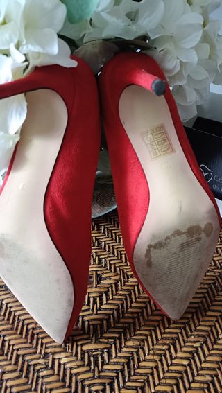 Salones rojos Colour Cherie - talla 39