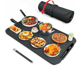 Placa térmica portátil plegable.