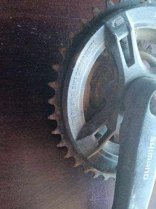 Bielas de tres platos shimano 