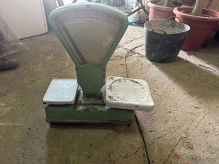 Bascula antigua balanza berkel