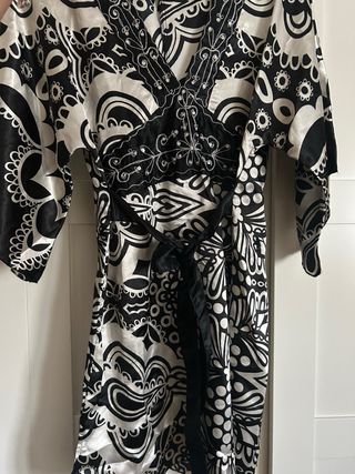 Kimono negro Vintage