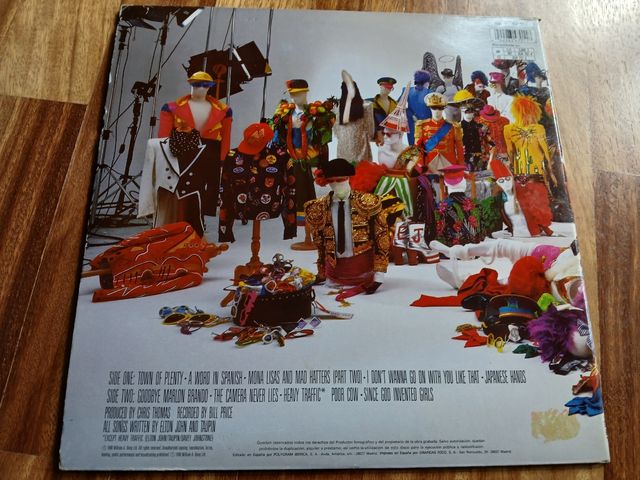 Vinilo Elton John - Reg Strikes Back