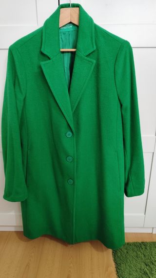 Abrigo Benetton verde