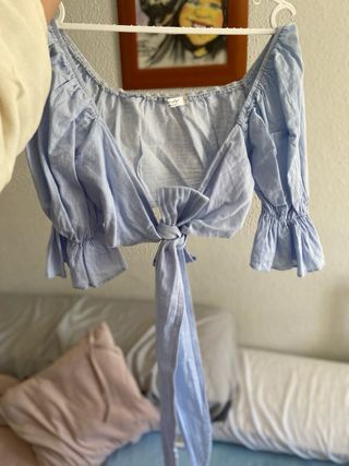 Blusa Azul Cielo