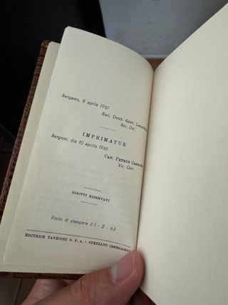 Vintage Libro La Sposa Cristiana 1961 Anno