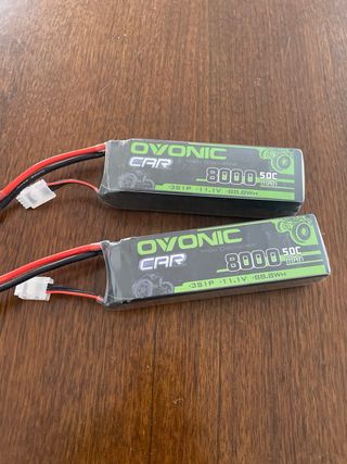 Batería LiPo 3S 8000mAh 11.1V 50C
