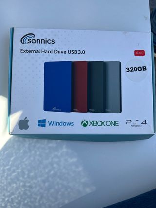 Sonnics 320GB USB 3.0 - Disco Duro Externo