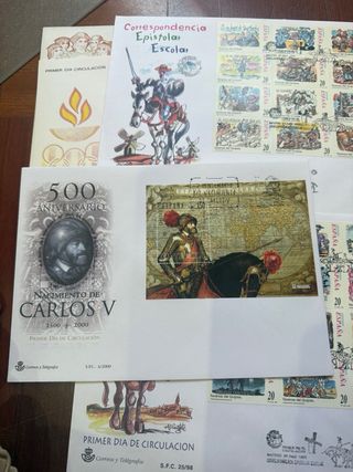 Sobres grandes Primer Día Circulación España
