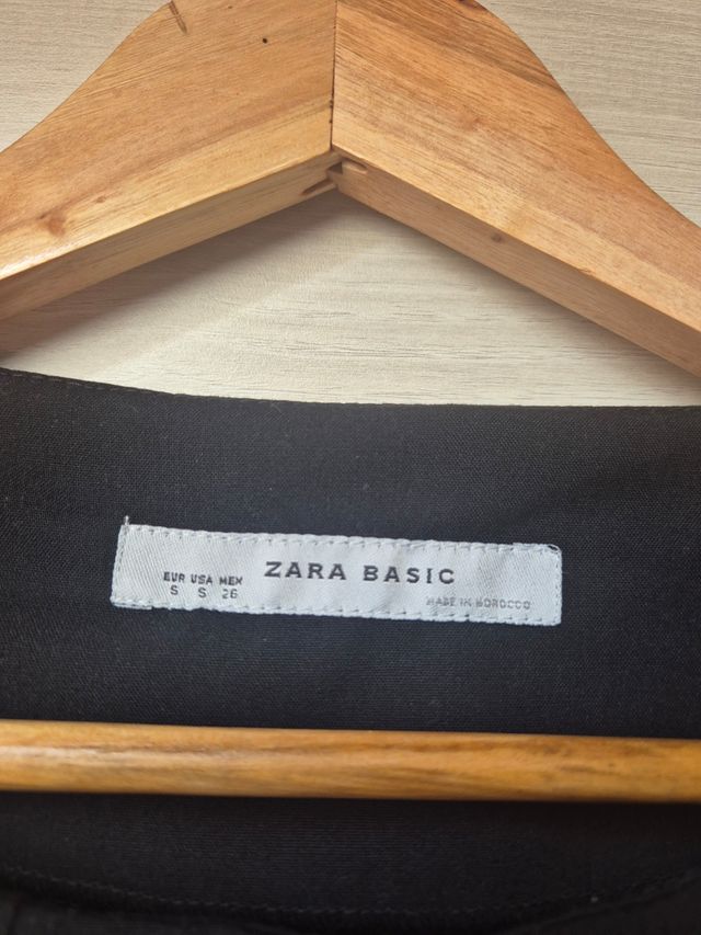 Vestido zara negro