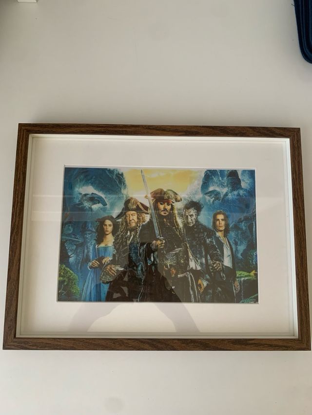 Cuadro piratas del caribe