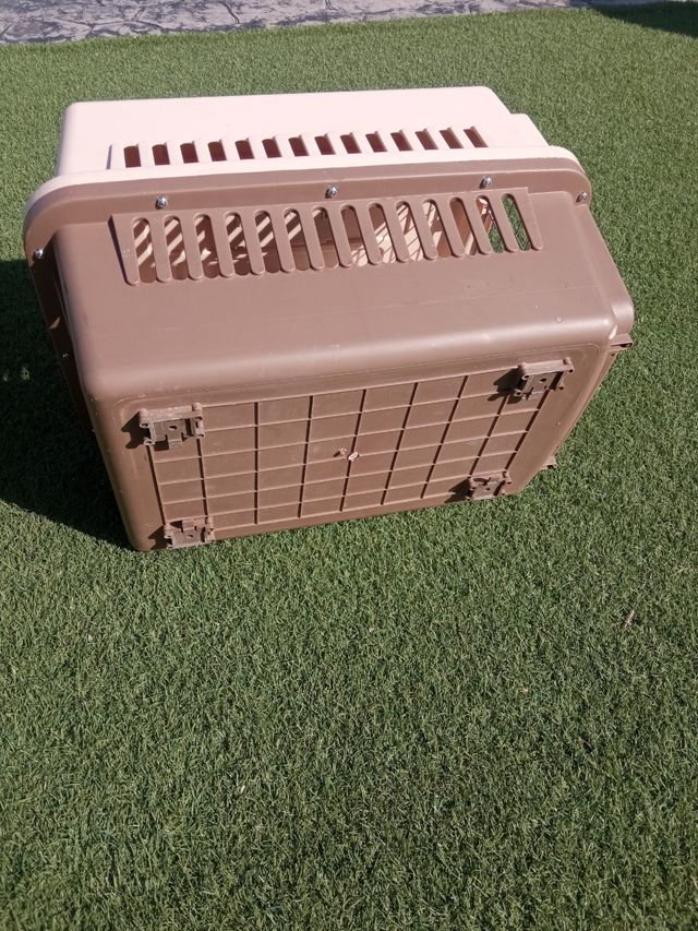 Transportín jaula grande para animales 
