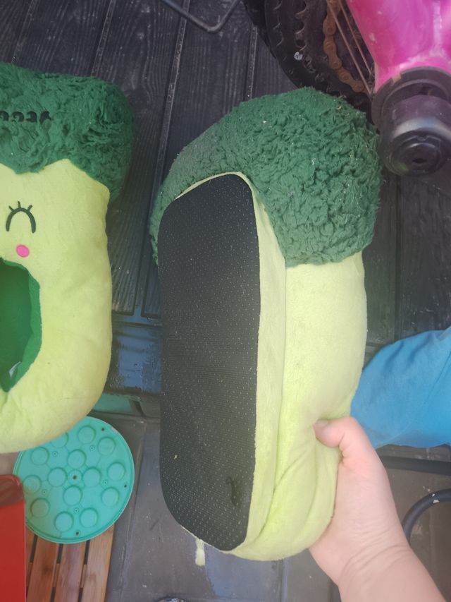 Zapatillas brócoli