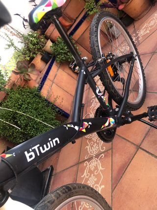 Bicicleta negra