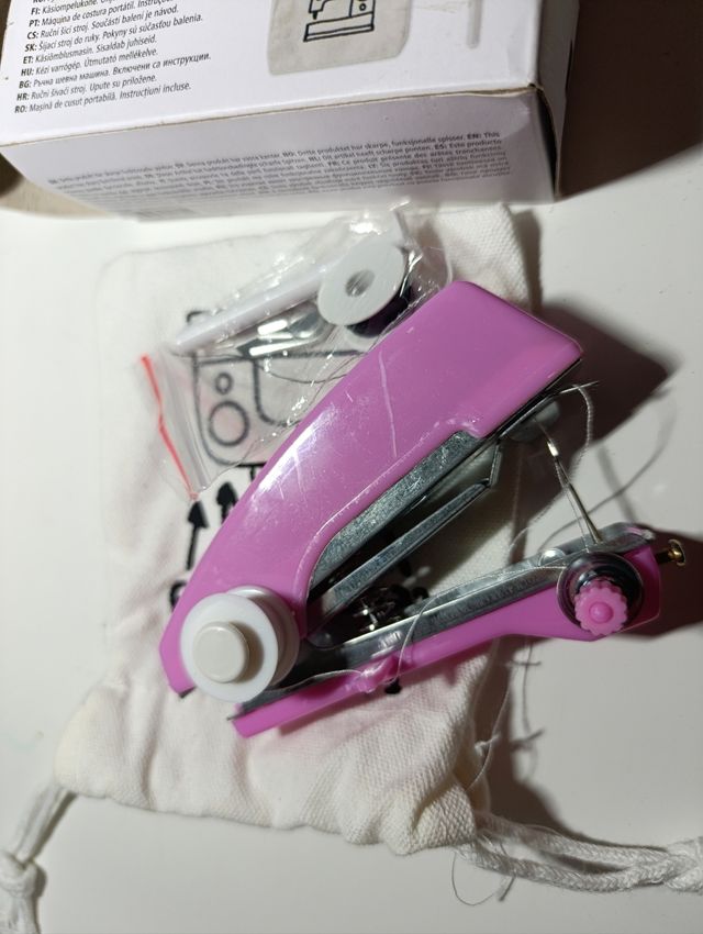 Mini Grapadora Costura Manual