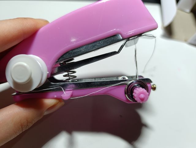 Mini Grapadora Costura Manual