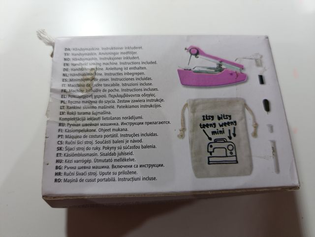 Mini Grapadora Costura Manual