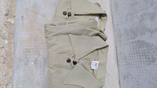 2 Camicie beige manica corta tg 43 R 