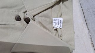 2 Camicie beige manica corta tg 43 R 