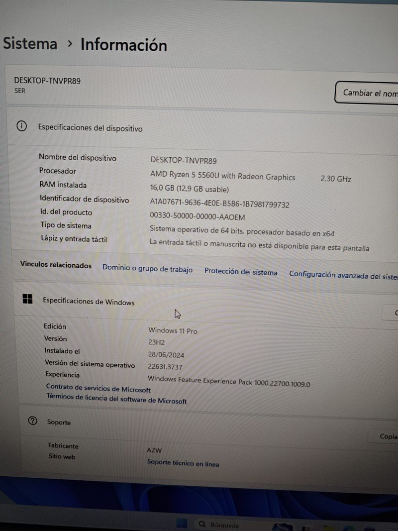 Mini PC Beelink SER5(R 5 5560U 16Gb+512Gb) #F40370 afbeelding 8