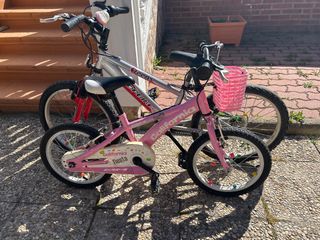 bicicleta pequeña rosa bh