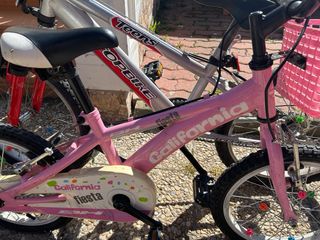 bicicleta pequeña rosa bh