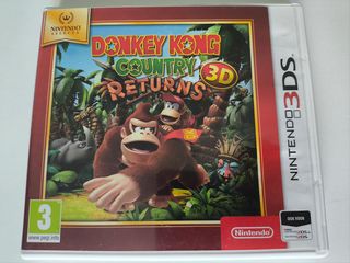Juego donkey Kong country returns Nintendo 3ds pal