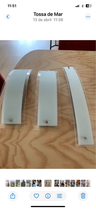 3 Apliques Baño - Moderno
