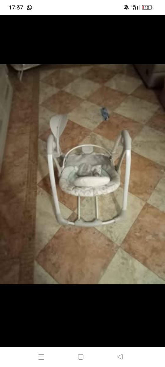 Dondolo musicale massaggiatore neonati d