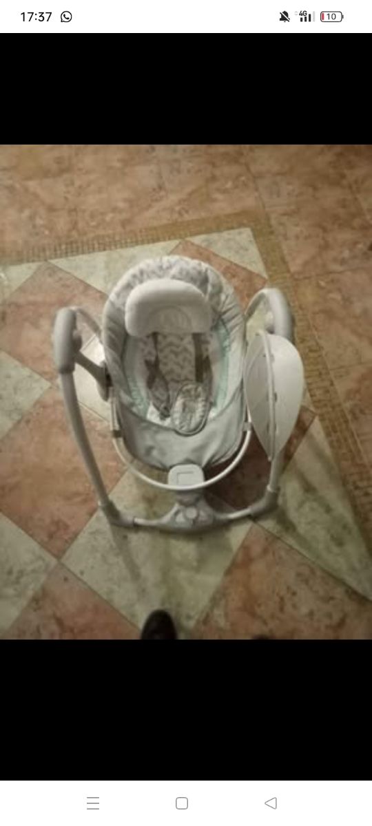 Dondolo musicale massaggiatore neonati d