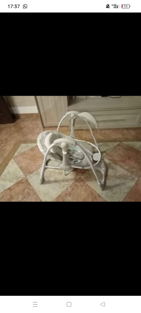 Dondolo musicale massaggiatore neonati d