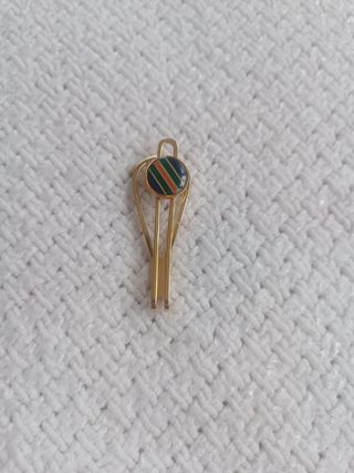 ALFILER CORBATA dorado azul.