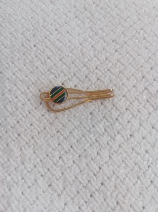 ALFILER CORBATA dorado azul.