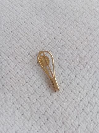 ALFILER CORBATA dorado azul.