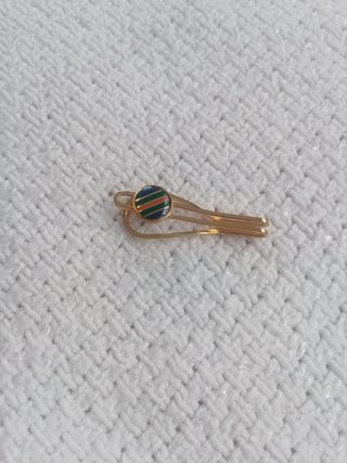 ALFILER CORBATA dorado azul.
