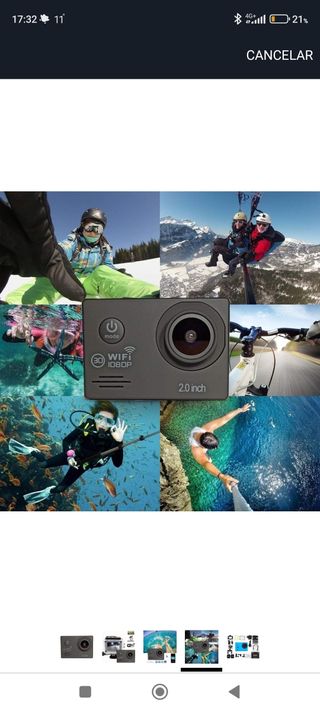 Cámara Impermeable Deportiva Sj9000