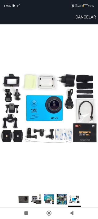 Cámara Impermeable Deportiva Sj9000