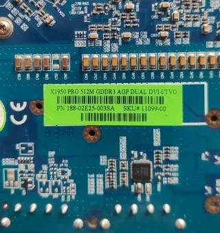 AGP Radeon X1950 Pro 512MB ATI AMD Tarjeta Gráfica