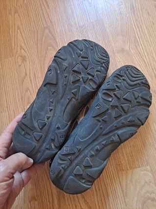 Sandalias trekking Nicoboco marrón-negro